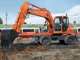 Xe cuốc Doosan